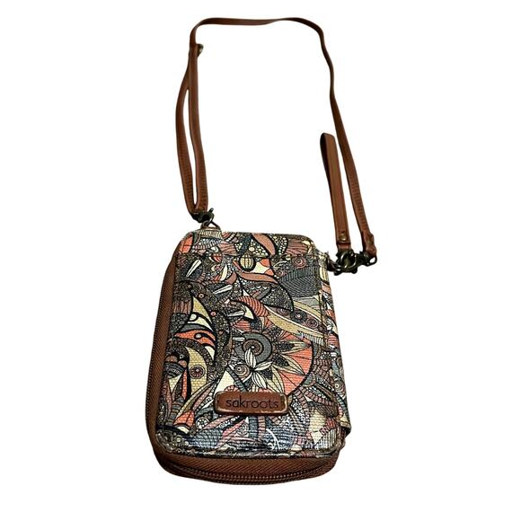 Sakroots Salinas Smartphone Crossbody Bag / Wallet - Picture 1 of 8